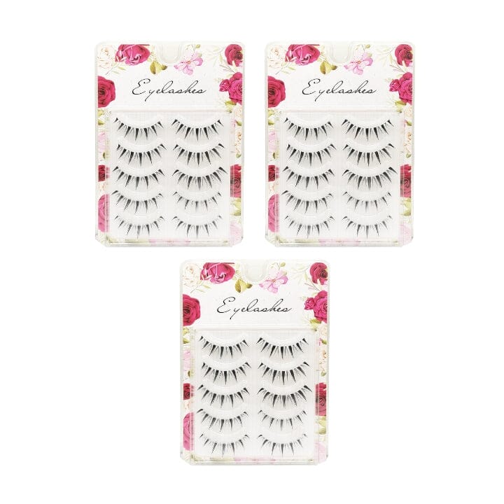 Manga Eyes Douyin Makeup False Eyelashes (5 pairs set) Every Day And Night 3pcs (43% OFF) $10.33 Each
