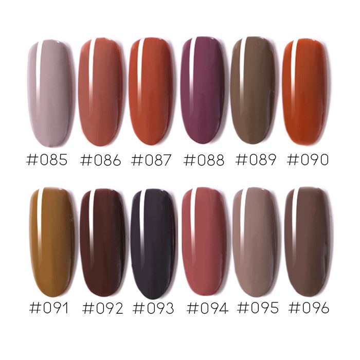 Color Gel Nail Polish (Fall Color Collection) Every Day And Night #086