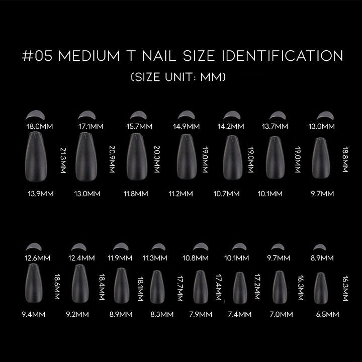 Ultra Thin Realistic False Nails Extension Nail Every Day And Night