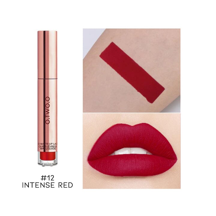 12HRS Ultra Matte Liquid Lipstick Every Day And Night 12 Intense Red