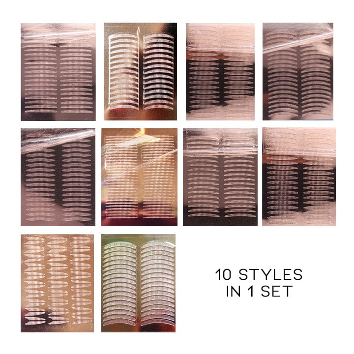 Double eyelid tape Every Day And Night 10 styles in 1 set