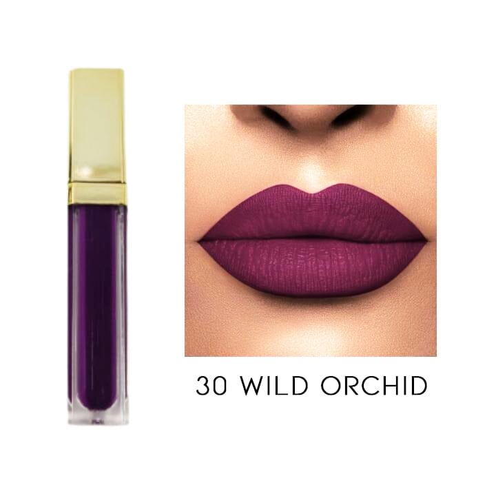 24HRS Waterproof Matte Liquid Lipstick Every Day And Night 30 Wild Orchid