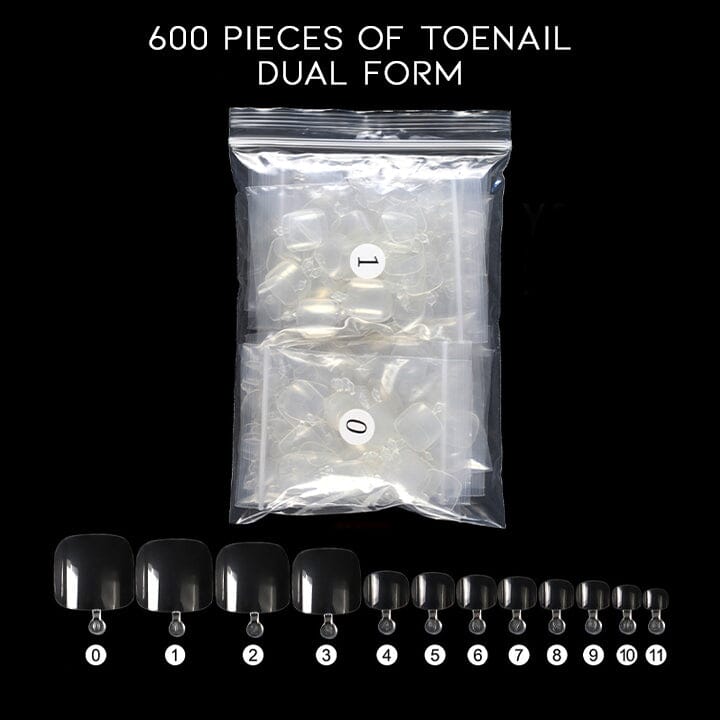 Ultra Thin Toe Nail Dual Forms Every Day And Night