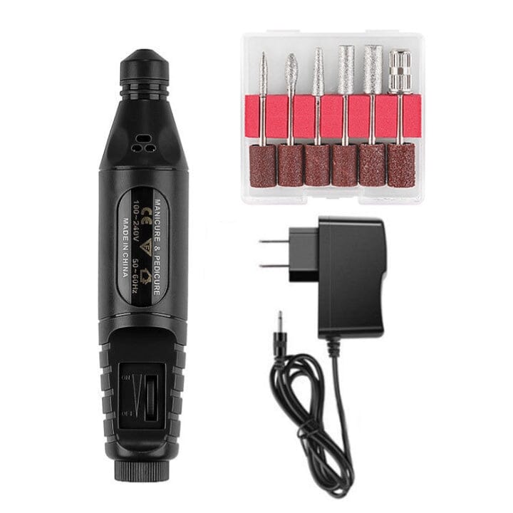 ProNail Electric Nail Drill Set Every Day And Night Black