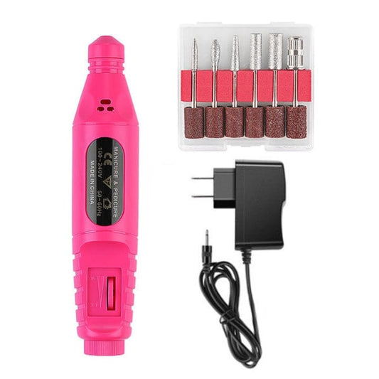 ProNail Electric Nail Drill Set Every Day And Night Rose red