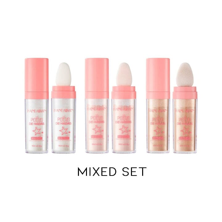 Pat-to-Shine Glitter Applicator Make-up Every Day And Night Mixed set