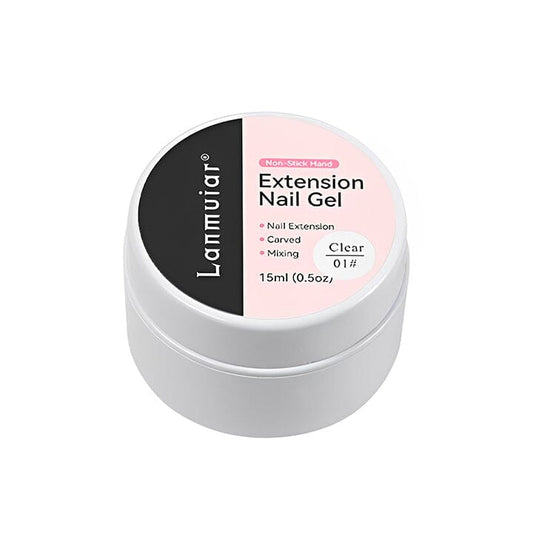 Non-Sticky Easy Nail Extension Every Day And Night 01# Clear