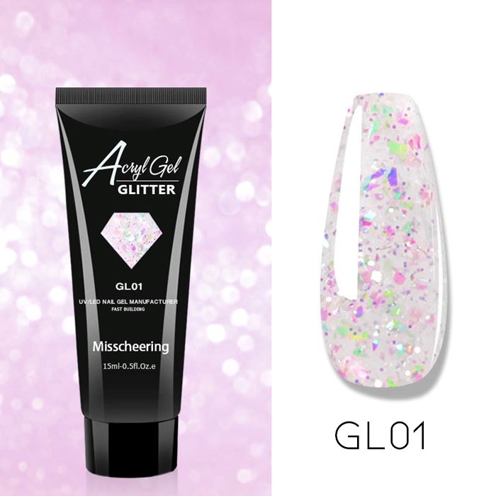 Easy Building PolyGel Nail Nail Every Day And Night GL01 