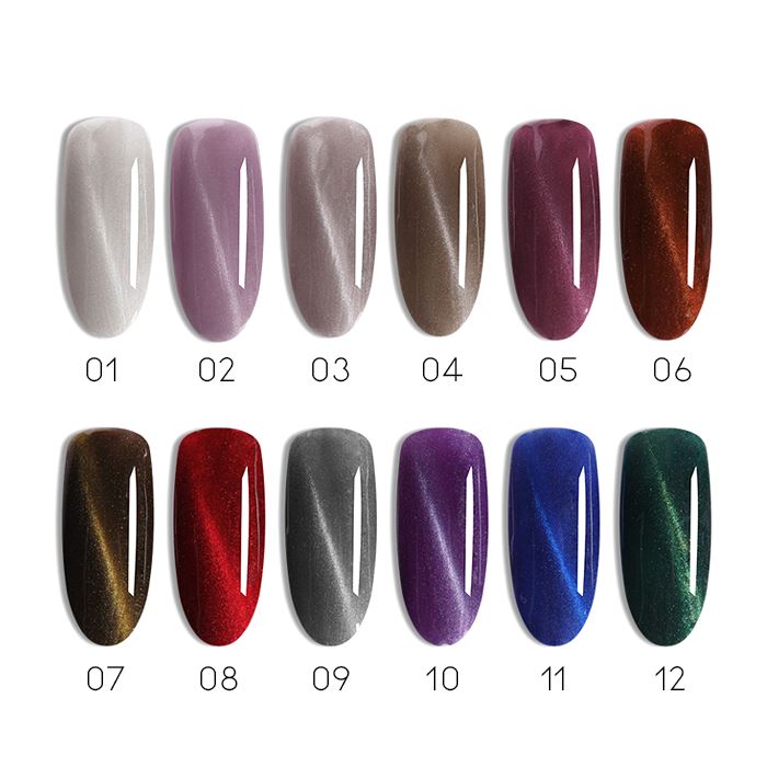 Cat Eye Gel Polish Every Day And Night 02 