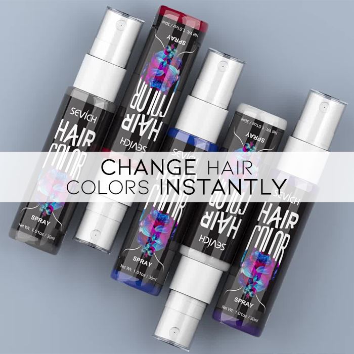 Temporary Hair Color Spray Hair Color Every Day And Night 