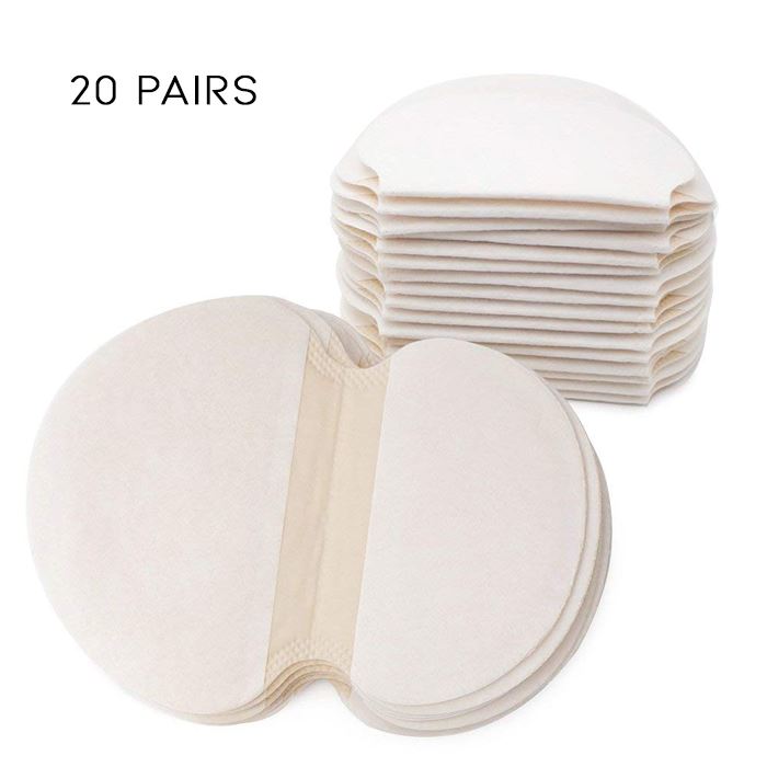 Sweat Absorb Underarm Pads Personal Care Every Day And Night 20 pairs 