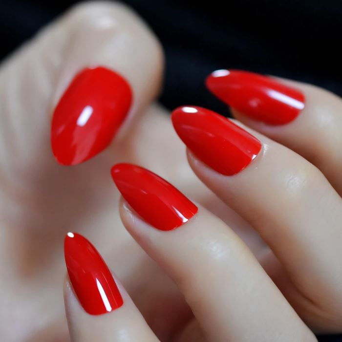 Color Gel Nail Polish (Red Color Collection) Every Day And Night 