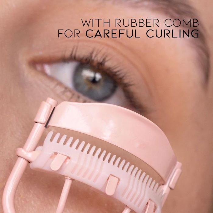 SunFlower Build-in Comb Eyelash Curler Make-up Every Day And Night 