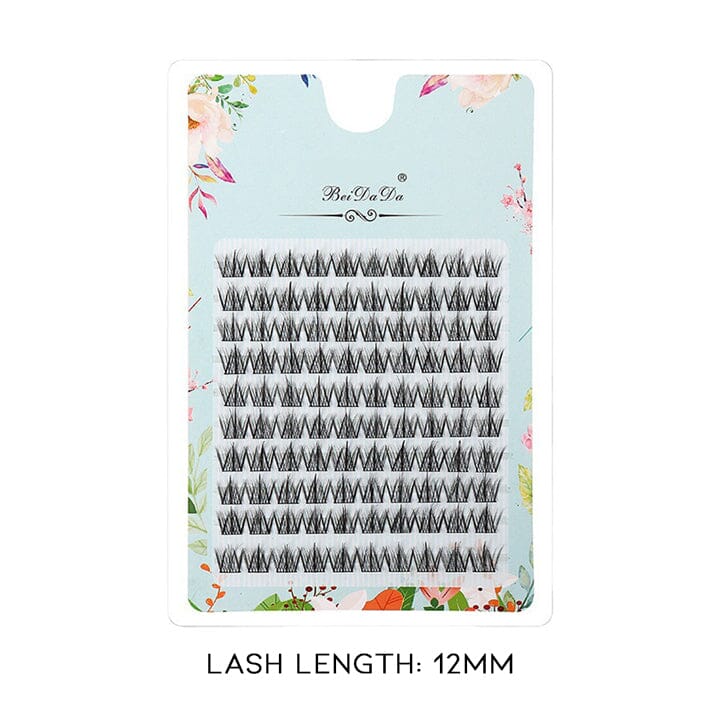 Natural Douyin Makeup False Segment Eyelashes Every Day And Night 12mm 