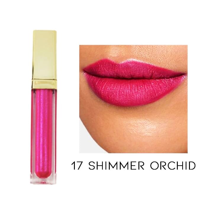 24HRS Waterproof Matte Liquid Lipstick Every Day And Night 17 Shimmer Orchid 