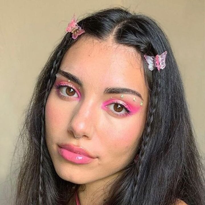 90's Butterfly Hair Clips Set Every Day And Night 