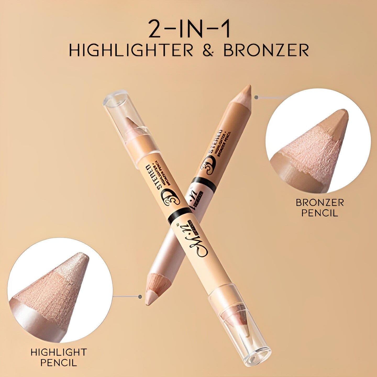 2-in-1 Contour Combo Pencil Every Day And Night 
