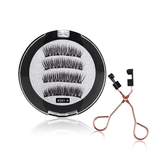Magnetic Double Layer False Lashes Set Every Day And Night