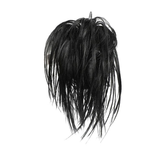 Y2K Bun Hairstyle Volume Up Clip Every Day And Night Natural Black 