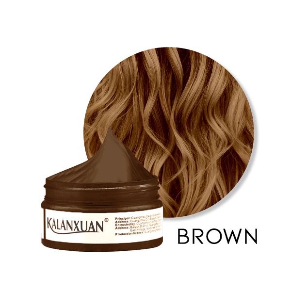 Temporary Hair Color Wax Hair Color Every Day And Night Brown 