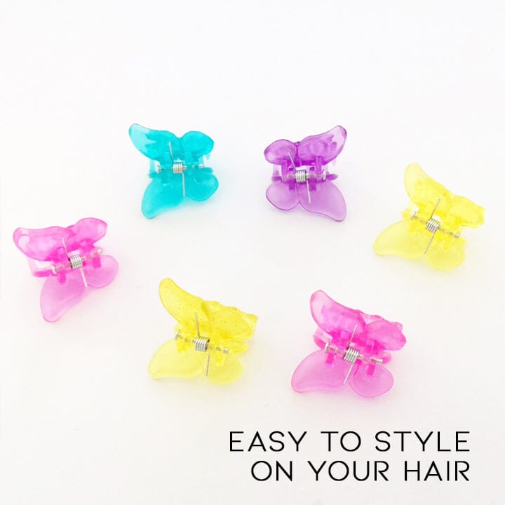 90's Butterfly Hair Clips Set Every Day And Night 