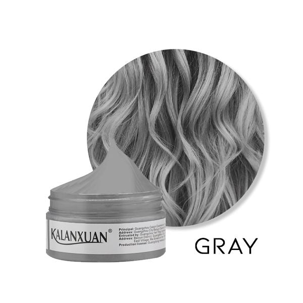 Temporary Hair Color Wax Hair Color Every Day And Night Gray 