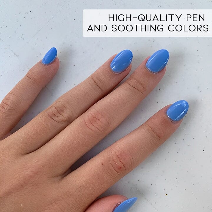 Instant Nail Gel Paint On Brush Pen Every Day And Night 