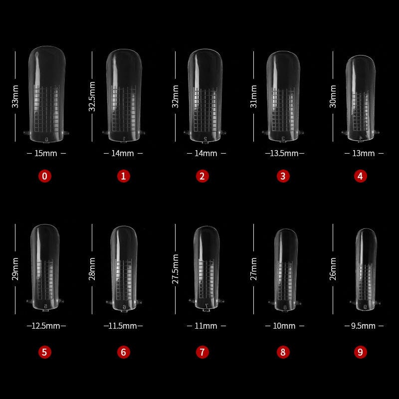 Thermal Changing Polygel Nail Polish Set(With UV/LED Lamp and Extension Mold) Nail Every Day And Night 