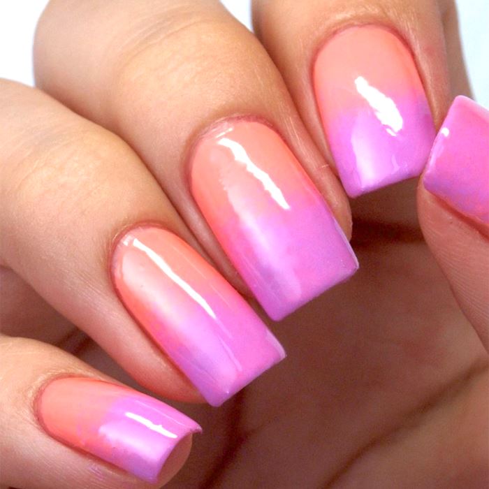 Nail Art Sponge Pen Nail Every Day And Night 