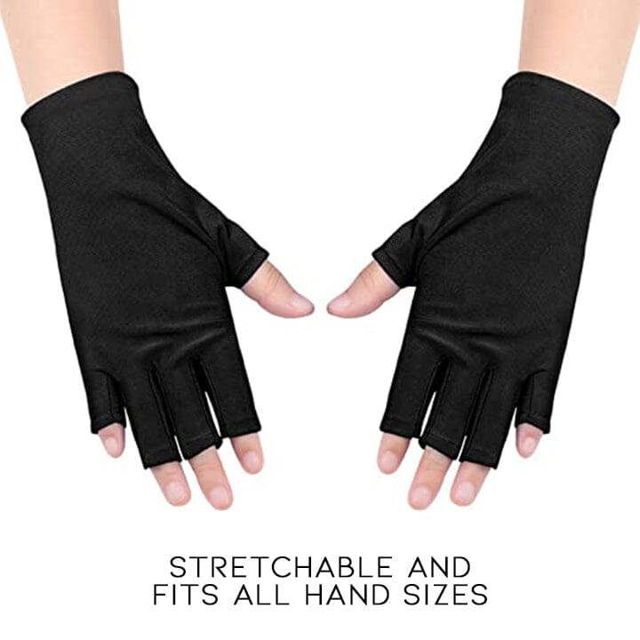 Anti-UV Nail Art Protection Glove Every Day And Night 