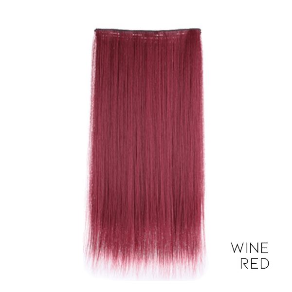 Clip-In Invisible Hair Extension Morning Shades Wine Red 