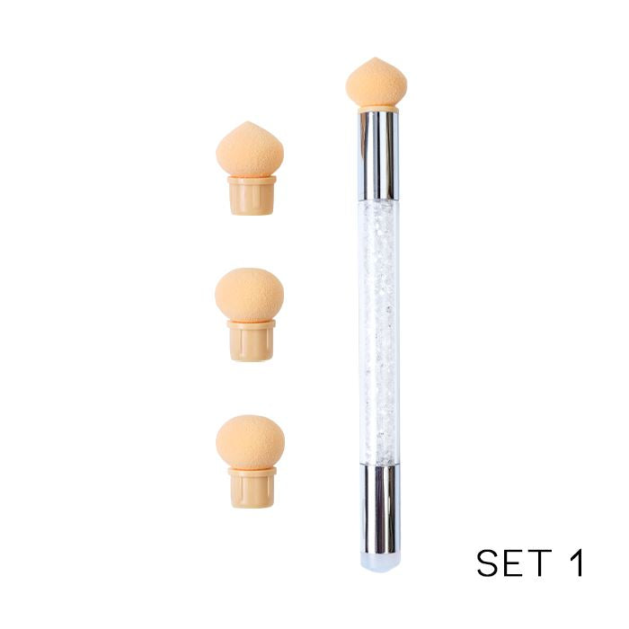 Nail Art Sponge Pen Nail Every Day And Night 