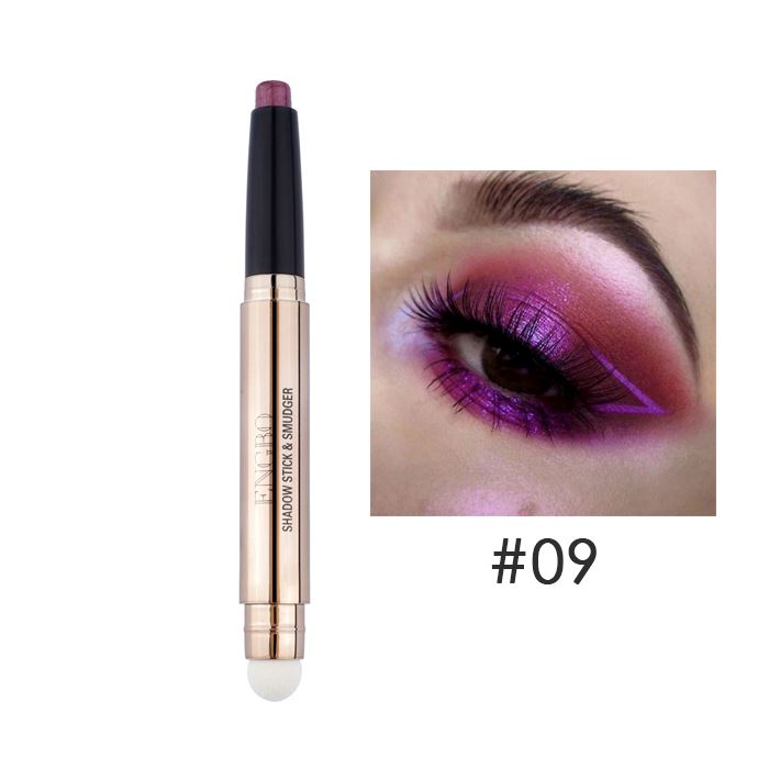 HighShine Eyeshadow Stick With Blender Make-up Every Day And Night #09 Pink 1pc 